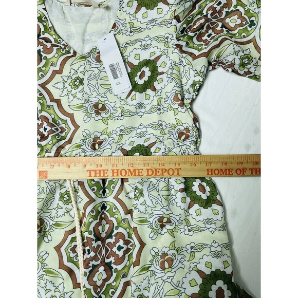 Soft Surroundings Maxi Dress PS Prarie 70s Style Floral Boho Tiered Retro Hippie - Picture 11 of 12